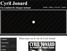 Tablet Screenshot of cyriljonard.com